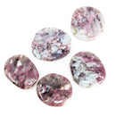 Pink Tourmaline in Quartz - Mini Palm