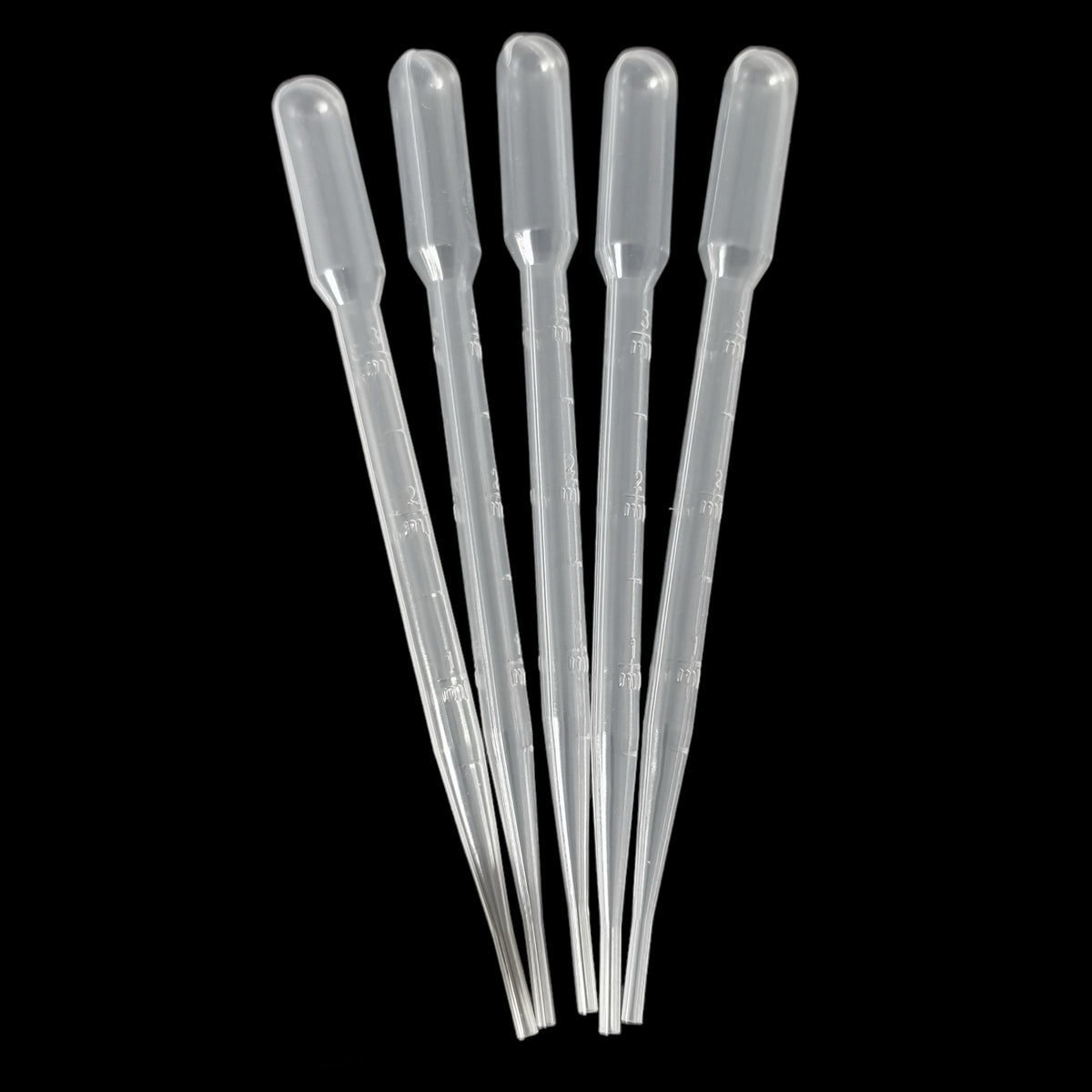 Pipettes 2pc gold panning, made of plastic.