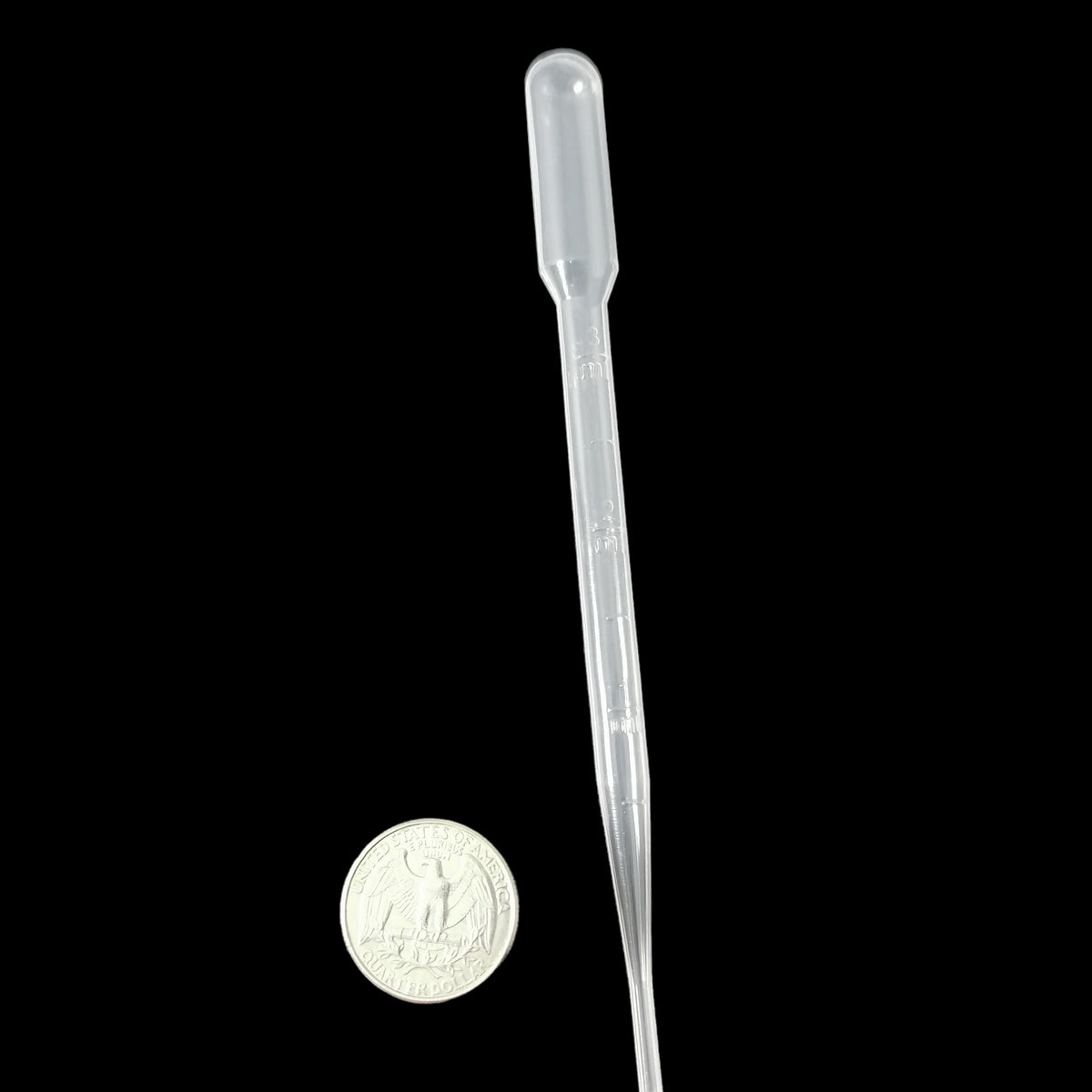 Pipettes 2pc gold panning, made of plastic.