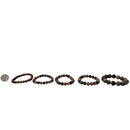 Polychrome Jasper - Round Bead Bracelet - Madagascar