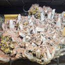 Quartz, Calcite, Pyrite & Chalcopyrite - Statement Specimen - Mexico