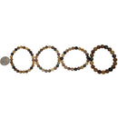 Rabbit Hair Quartz - Round Bead Bracelet