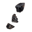 Rainbow Obsidian rough, a volcanic glass, from Jalisco, Mexico.