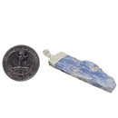 Raw Kyanite - Cap Pendant - Brazil - All 7 Chakras - Sterling Silver Plated 
