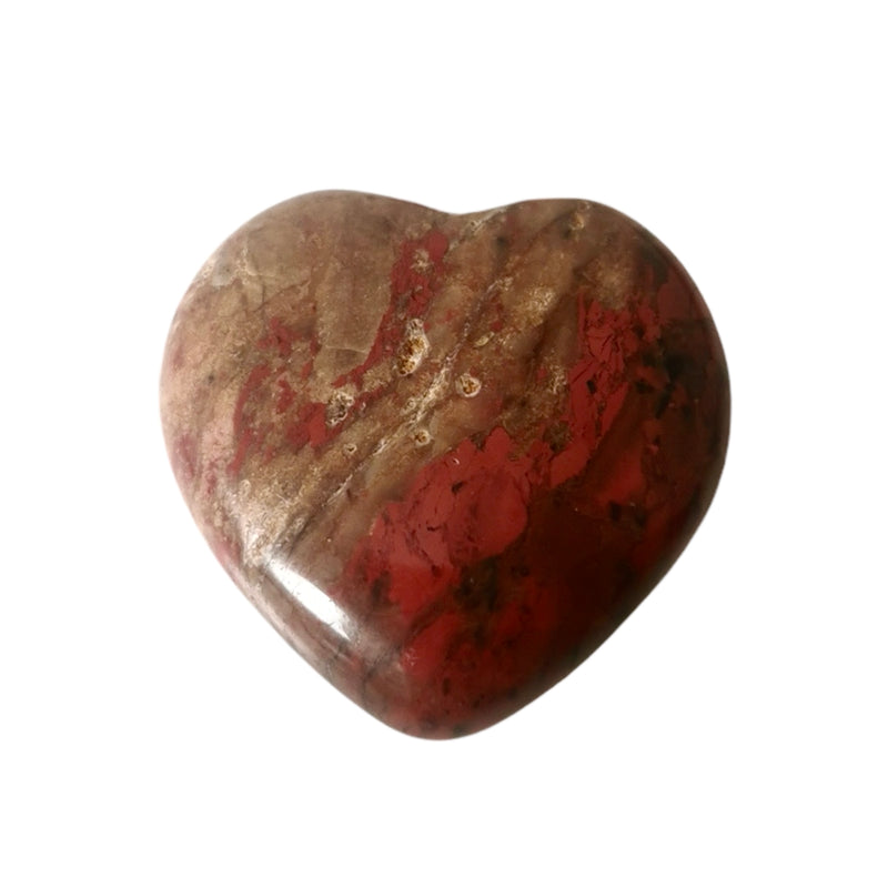 Red Jasper - Mini Heart