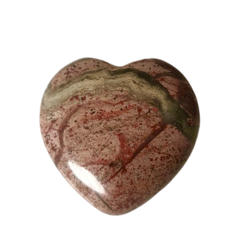 Red Jasper - Mini Heart