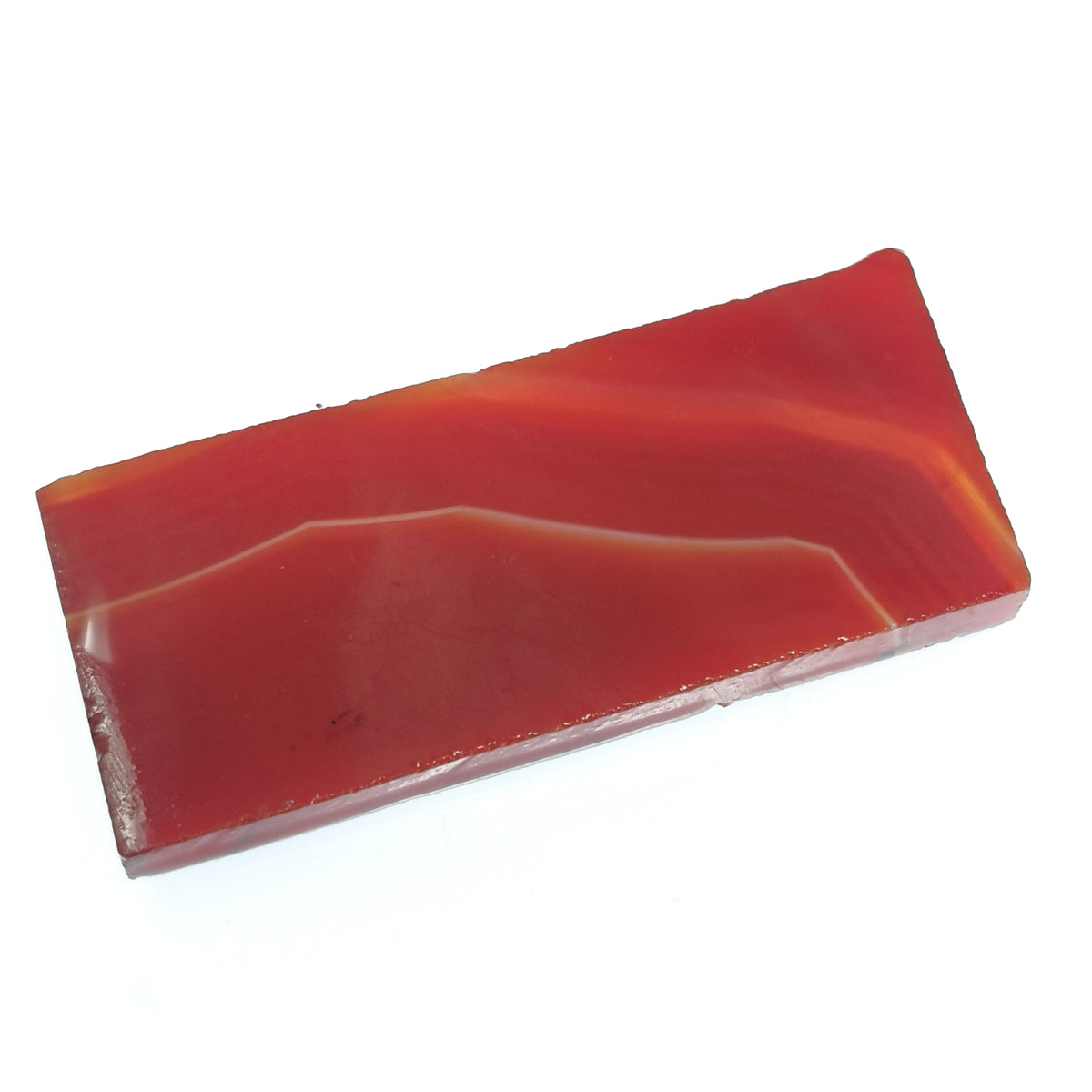 Red Onyx rough from Brazil.