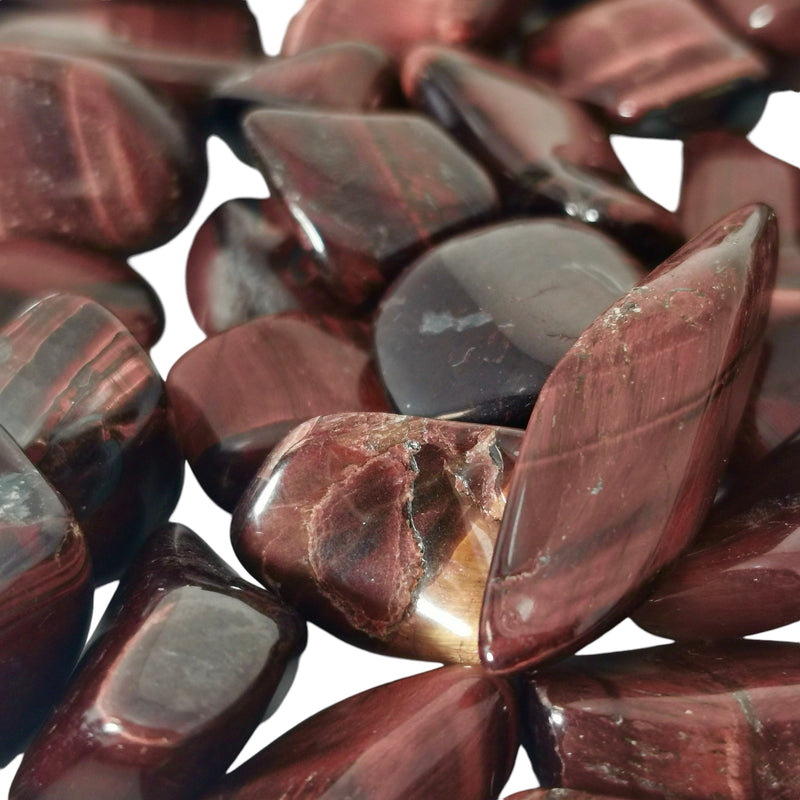 Red Tigers Eye - Tumble