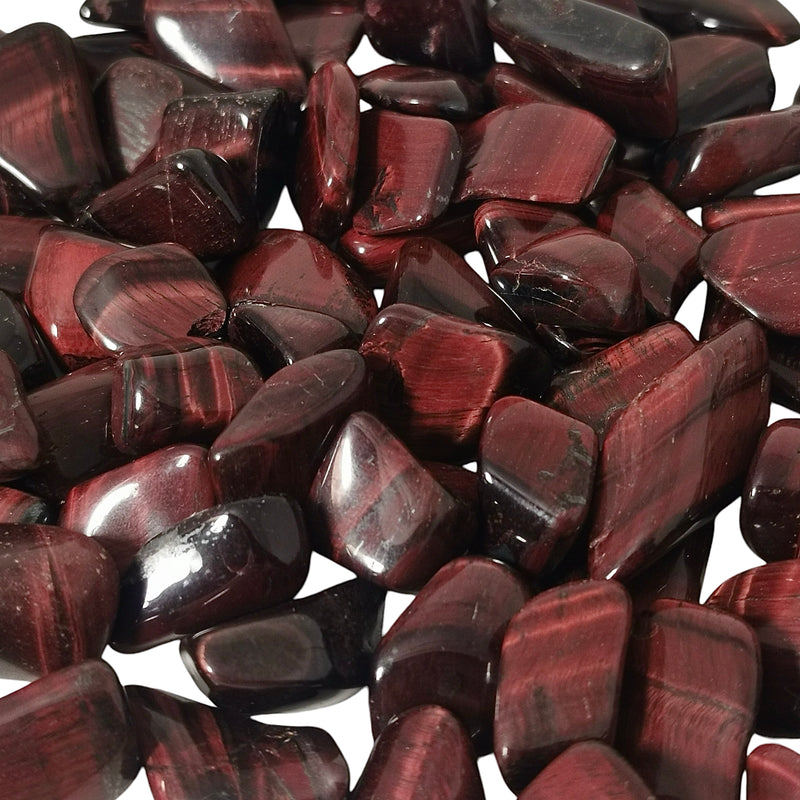 Red Tigers Eye - Tumble