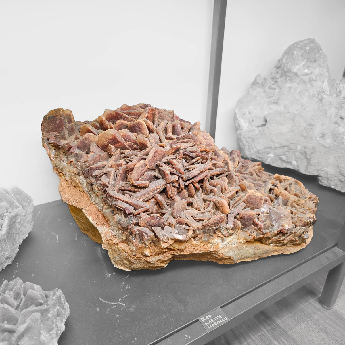 Red Barite - Statement Specimen from Morocco, view 5 of 15
