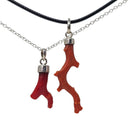 Red Coral - Pendant - India - Mined in Morocco