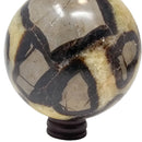 Redwood Sphere Stand - Display - China - matt finish wood orb stand