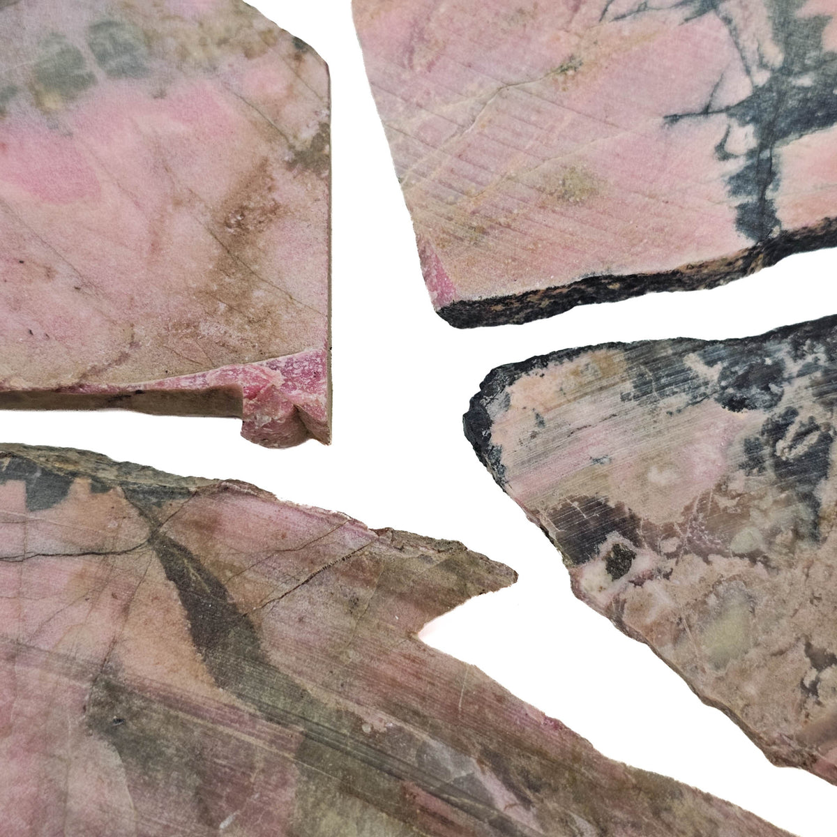 Rhodonite Pink Slab - Rough from Canada, view 7 of 10