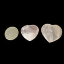 Rose Quartz - Mini Heart