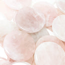 Rose Quartz - Flat Disk