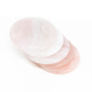Rose Quartz - Flat Disk