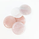 Rose Quartz - Flat Disk
