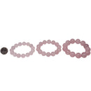 Rose Quartz - A Grade - Round Bead Bracelet