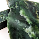 Nephrite Jade A-grade rough from British Columbia, Canada.