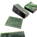 Nephrite Jade B+ grade rough from British Columbia, Canada.