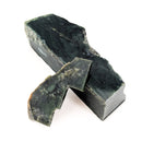 Nephrite Jade B-grade rough from British Columbia, Canada.