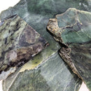 Nephrite Jade C-grade rough from British Columbia, Canada.