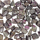 Ruby - Tumble - India - Crown Chakra - UV reactive