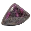 Ruby - Tumble - India - Crown Chakra - UV reactive