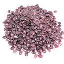 Ruby Faceted Teardrop - Tumble