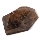 Rutile in Smoky Quartz - Freeform
