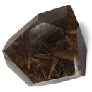 Rutile in Smoky Quartz - Freeform