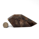 Rutile in Smoky Quartz - Freeform
