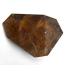Rutile in Smoky Quartz - Freeform
