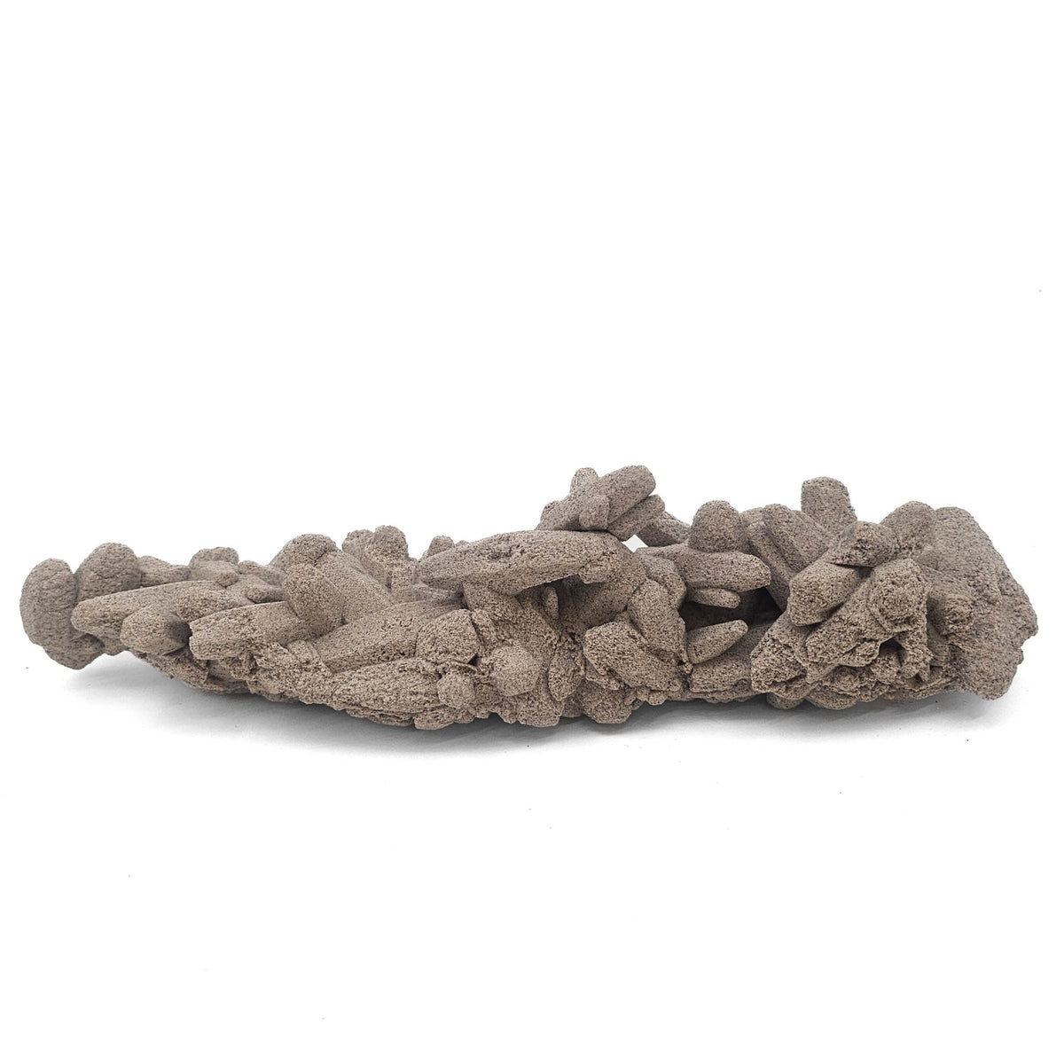 Sand Calcite specimen, calcium carbonate, from Rattlesnake Butte, South Dakota, USA.