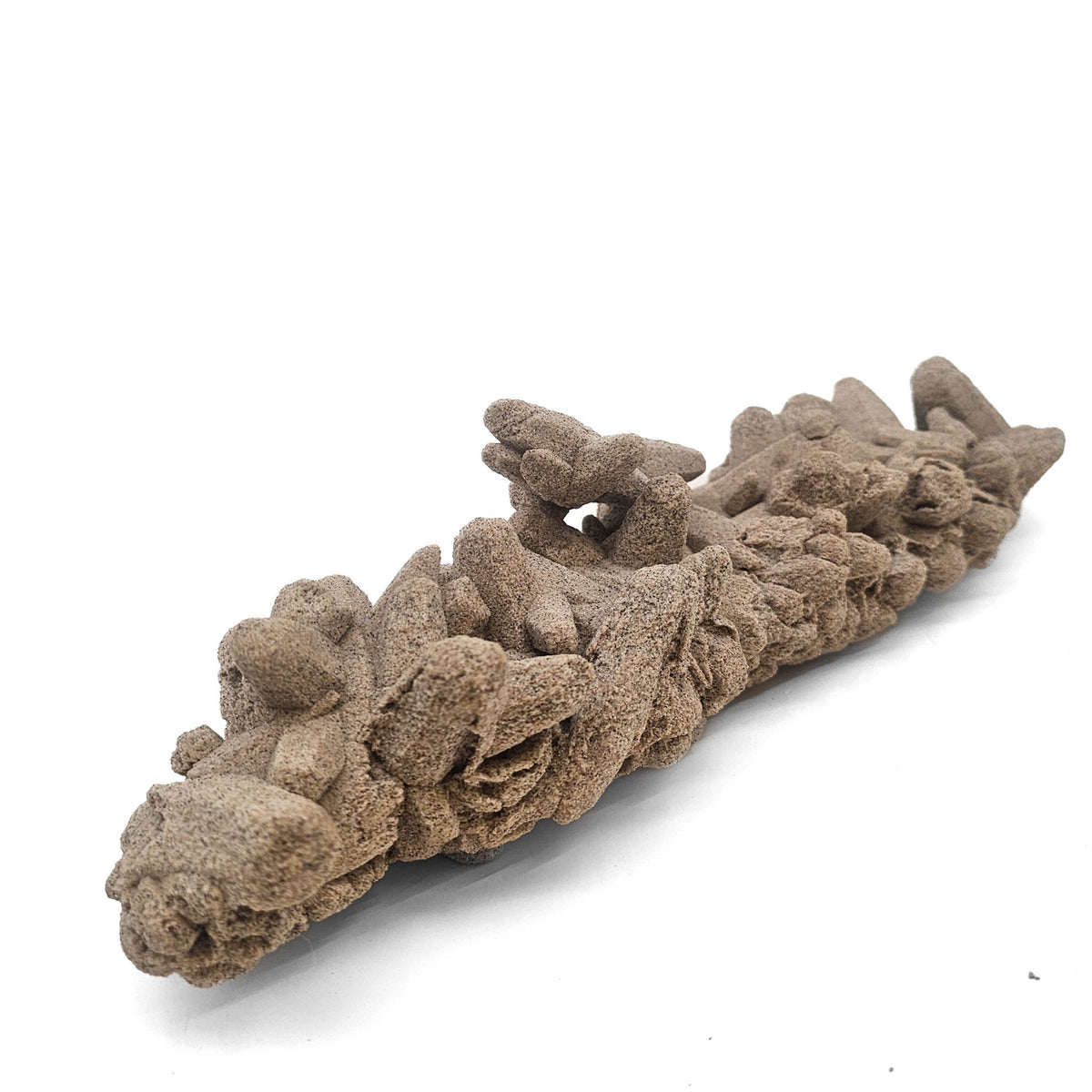 Sand Calcite specimen, calcium carbonate, from Rattlesnake Butte, South Dakota, USA.