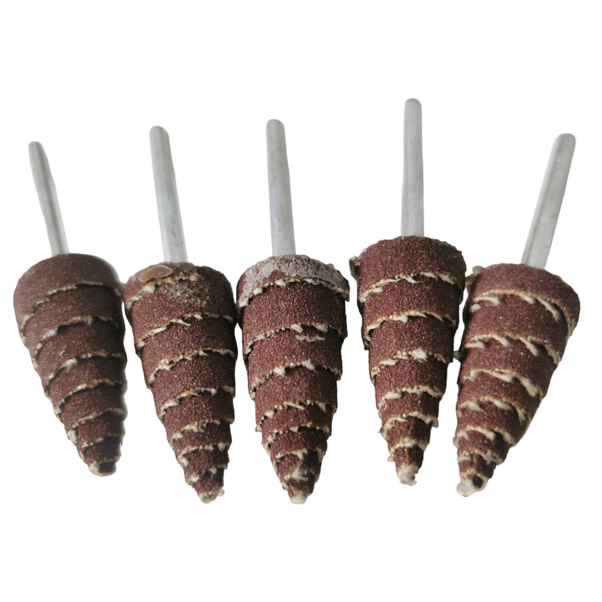Sandpaper Mandrel cone shape 5pc.