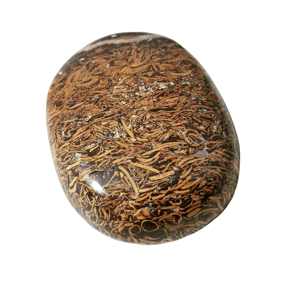 Sanskrit Stone palmstone from India.