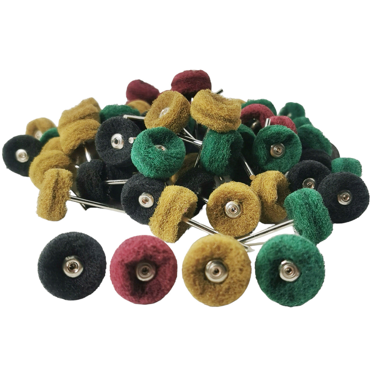 Scouring Pad 5pc, made of synthetic fiber.