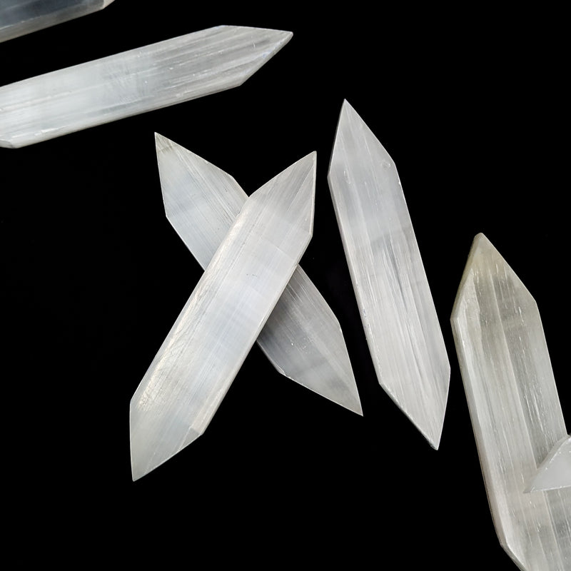 Selenite - Double Terminated Stake