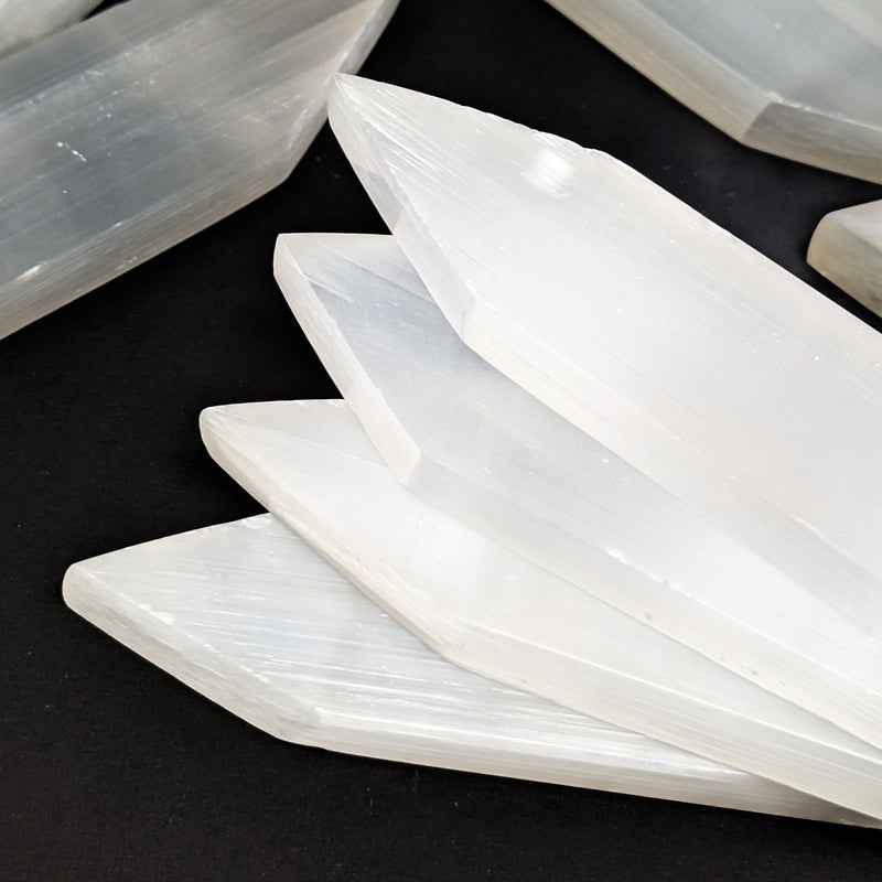 Selenite - Double Terminated Stake
