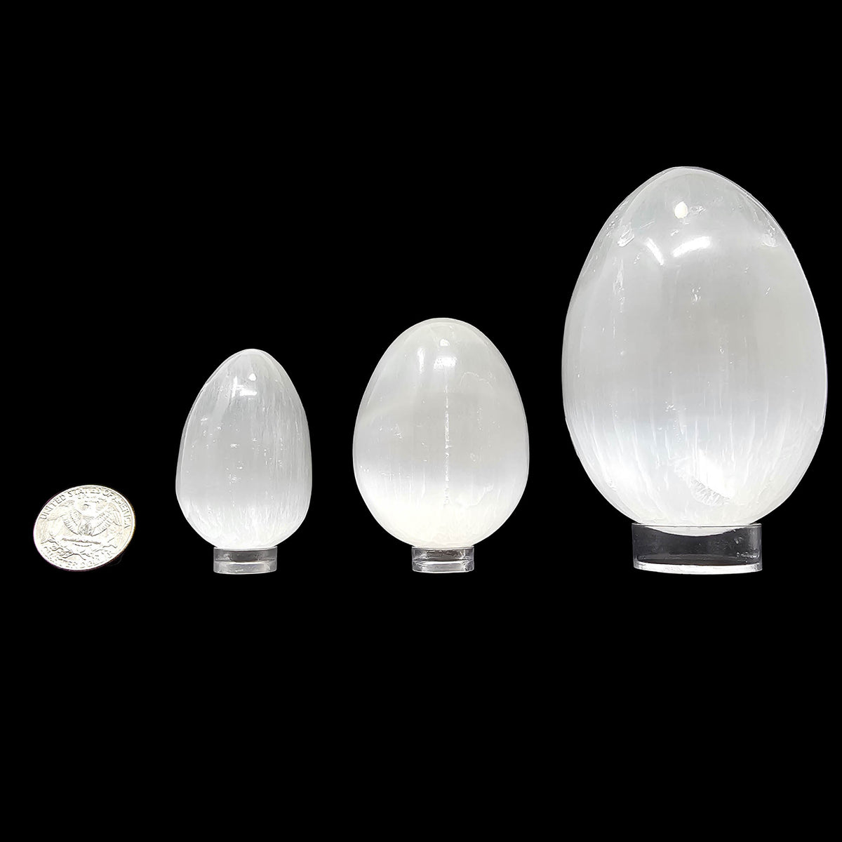 Selenite - Egg - Morocco - Crown Chakra