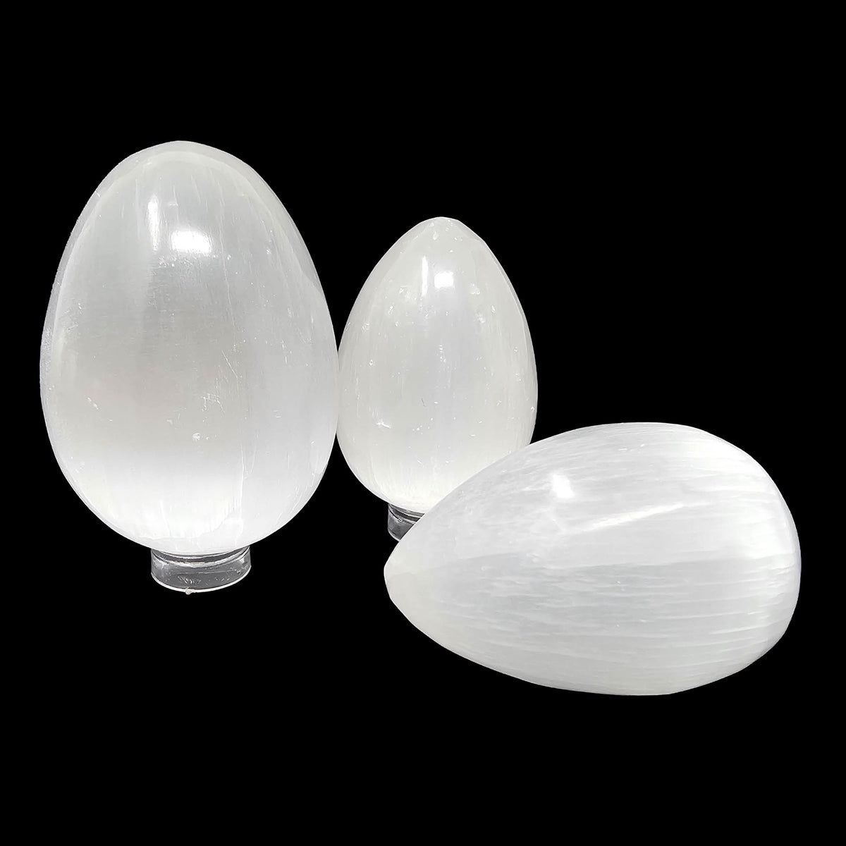 Selenite - Egg - Morocco - Crown Chakra