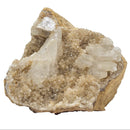 Selenite on Calcite - Mineral - Morocco - Crown and Third Eye Chakra