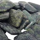 Serpentine - Tumble - Rectangle - Brazil - Heart Chakra