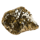Calcite on Siderite - Specimen