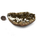 Calcite on Siderite - Specimen