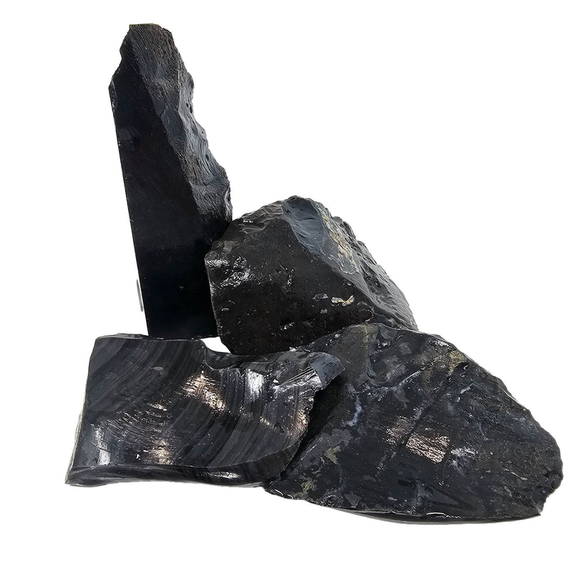 Silver Sheen Obsidian - Rough