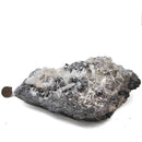 Calcite on Skutterudite - Specimen