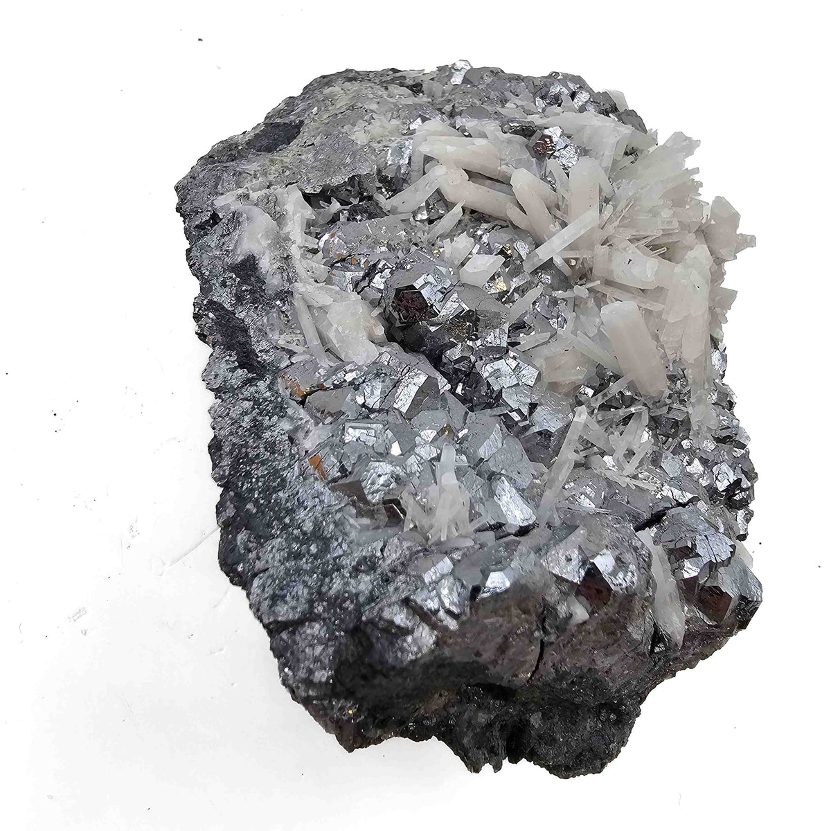 Skutterudite specimen from Bou Azzer District, Drâa-Tafilalet Region, Morocco.
