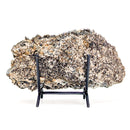 Slanted Black Metal Stand - Display